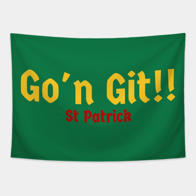 Gon-Git-St-Patrick Tapestry by Duhkan Painting