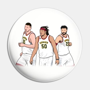 Denver trio Pin