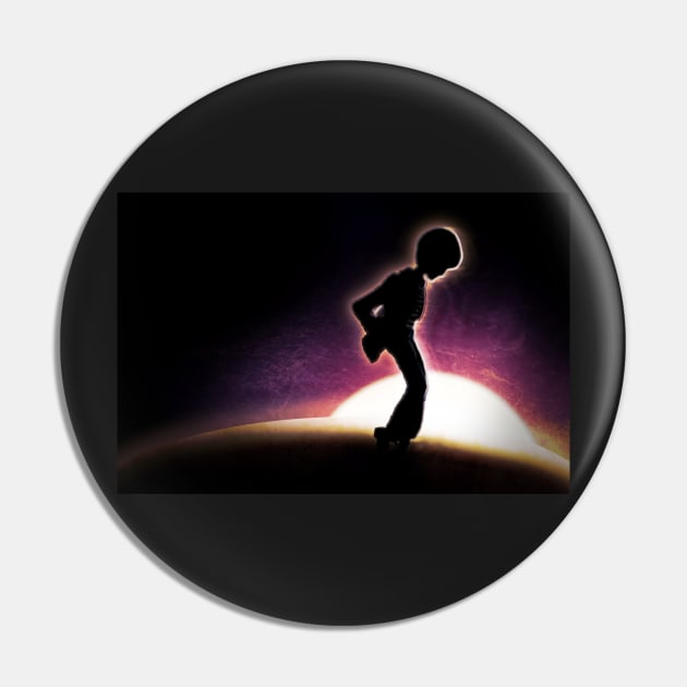 Moonwalking On The Moon Pin by SandiaOFC