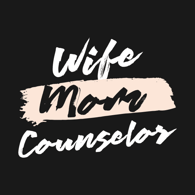 Cute Wife Mom Counselor Gift Idea by BetterManufaktur