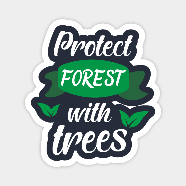 Proct Forest Magnet by greendesign99