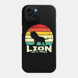 lion king of animals Phone Case