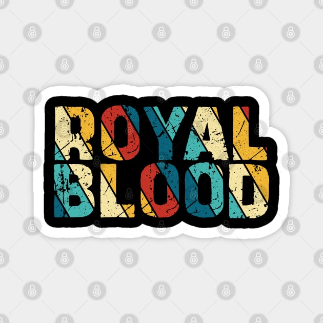 Retro Color -  Royal Blood Magnet by Arestration