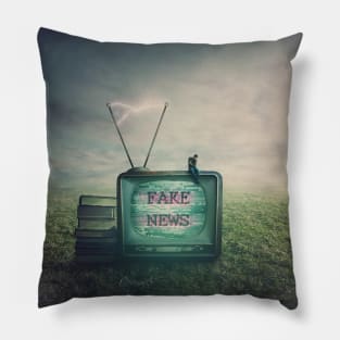 fake news Pillow