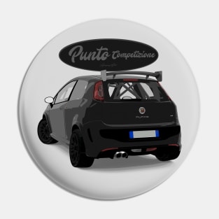 Punto Competizione Nero Back Pin