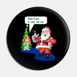 Funny Santa Claus original santa Pin