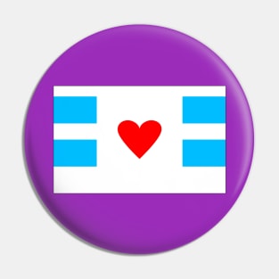 Simple Diaper Emblem (Heart) Pin