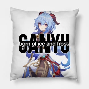 GANYU: born of ice and frost Genshin Impact Pillow