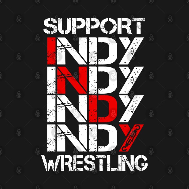 support indy wrestling by WestGhostDesign707