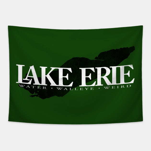 Lake Erie Water, Walleye, Weird Tapestry by LaughingCoyote