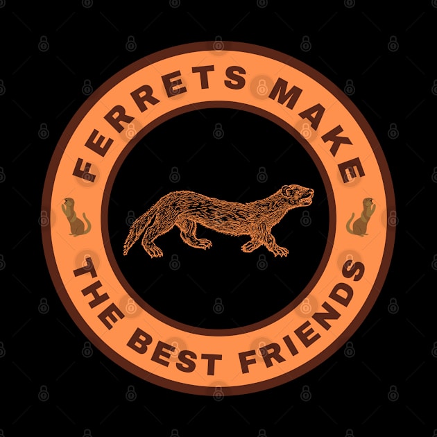 Ferrets make the best friends by InspiredCreative