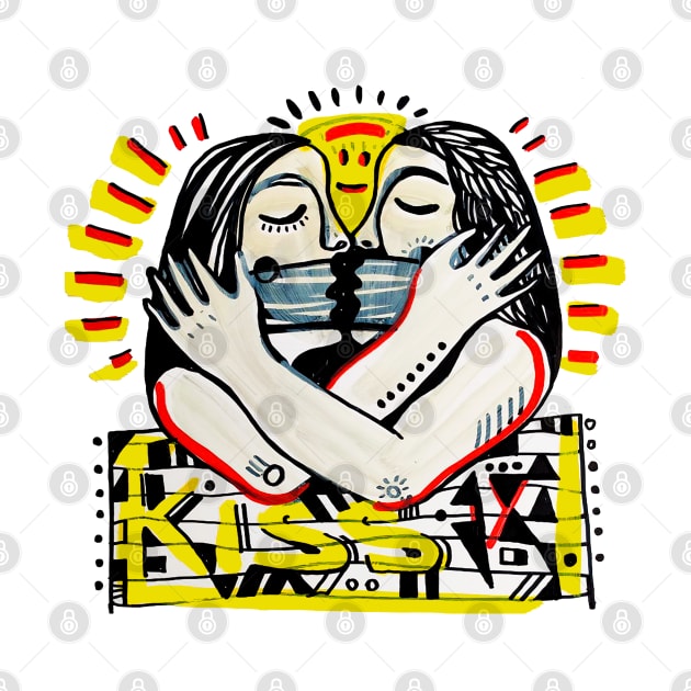 kissing by Daria Kusto