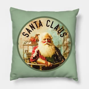 Vintage Santa Pillow