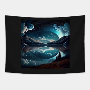 Moonlit Wonderland Tapestry