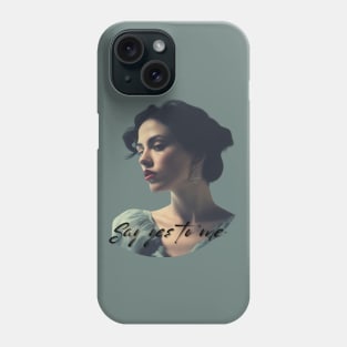 beautiful young woman Phone Case