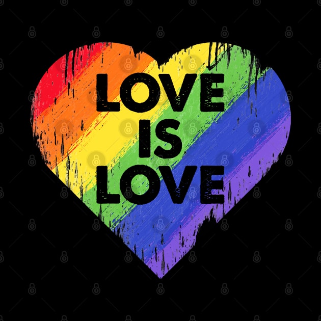 Love is Love LGBT by AllWellia