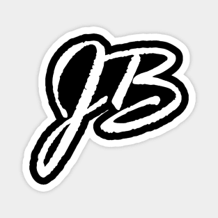 Jennifer Bene Logo (white) Magnet