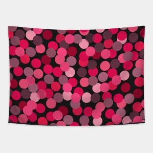 pink dots Tapestry