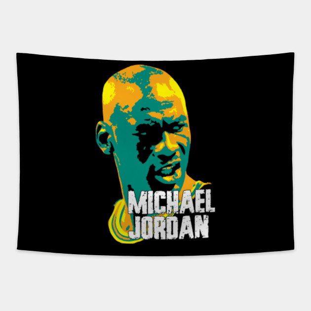 Michael Jordan V2 Pop Art Michael Jeffrey Jordan An American Former Professional Basketball Player Nba Lakers Michael Jordan Gobelin Teepublic Pl