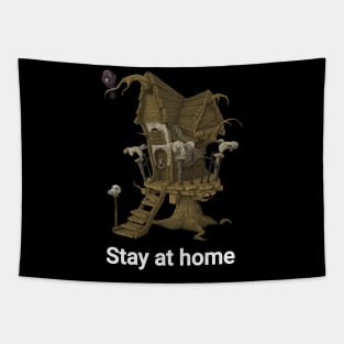 Stay at home Tapestry