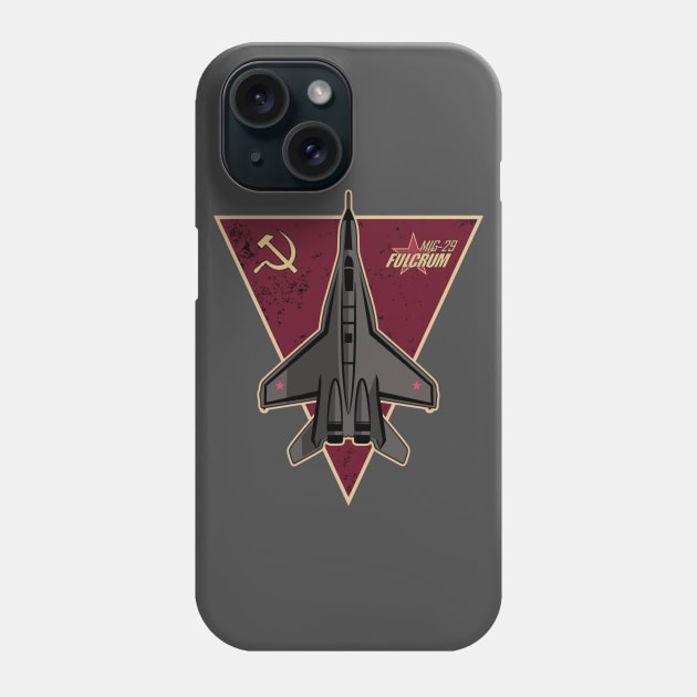 Mig-29 Fulcrum Phone Case by TCP