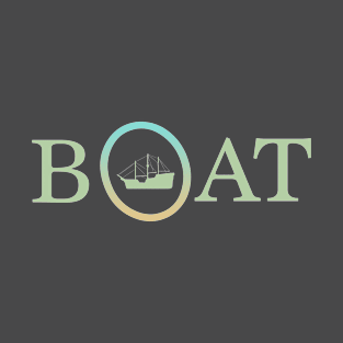 Boat Gradient T-Shirt