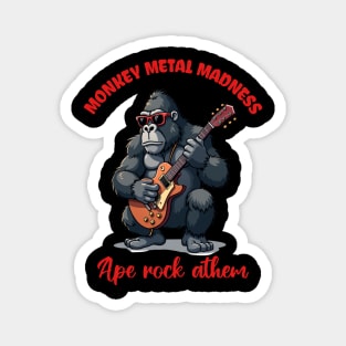 Gorilla Grooves: Shredding Solos with Jungle Vibes Magnet