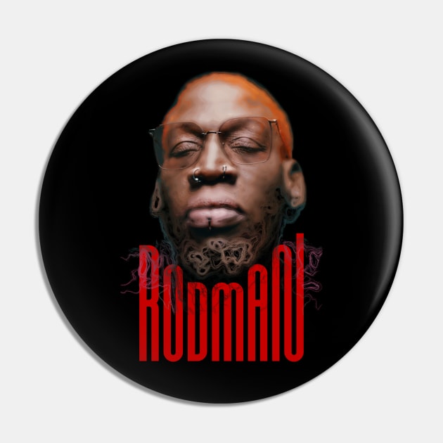 Dennis Rodman Pin by Indonexia