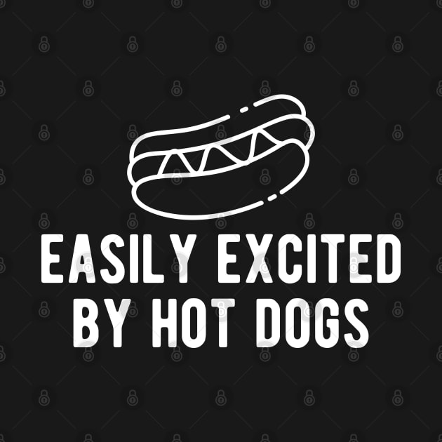 Hot dog - Easily excited by Hot Dogs by KC Happy Shop