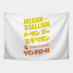 Megan Thee Stallion Crunchyroll Merch CR Loves Megan Thee Stallion Tapestry