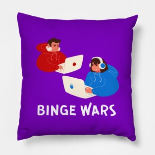 BINGE WARS Pillow