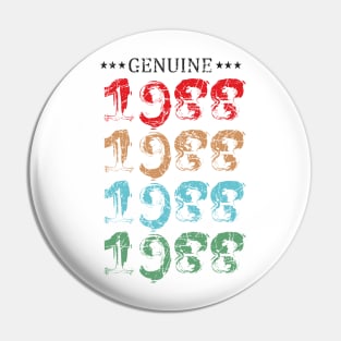 1988 Pin