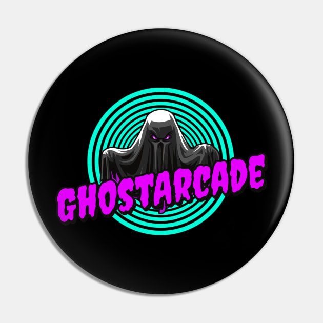 Gh0stArcade Original Design Pin by Gh0stArcade