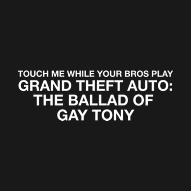 Taylor Swift x GTA — Gay Tony by Cool Shirt Man