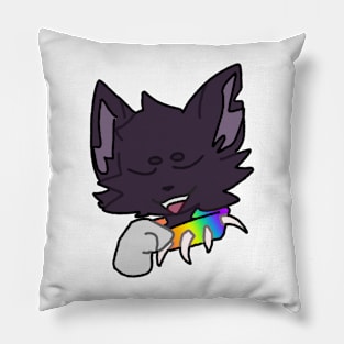 Scourge Rainbow Collar Pillow