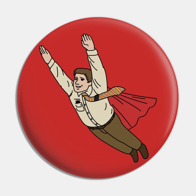 Bob Newby Superhero Pin by Cammerel