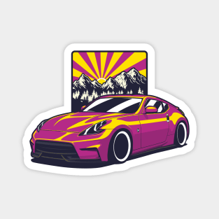 Purple 370z Magnet