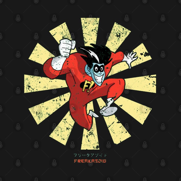 Freakazoid Retro Japanese by squids_art