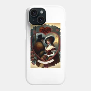 Retro Victorian Valentines Phone Case