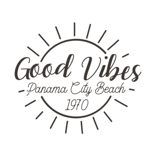 Good Vibes Panama City Beach 1970's T-Shirt