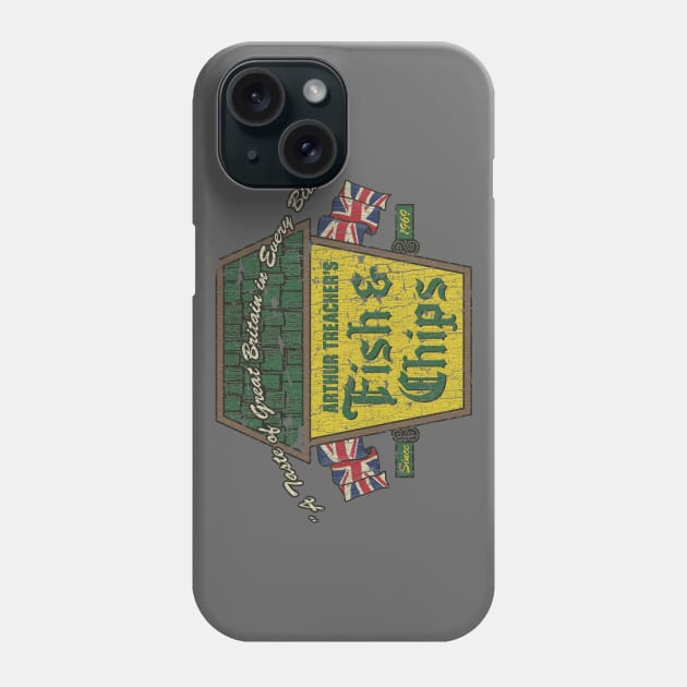 Arthur Treacher’s Fish & Chips 1969 Phone Case by JCD666