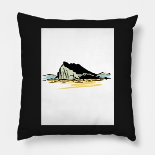 Rock of Gibraltar Pillow