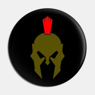 Spartan Helmet Pin