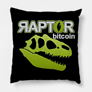 Raptor Bitcoin Pillow