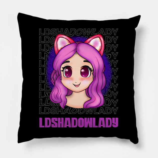 LDShadowLady Pillow by MBNEWS