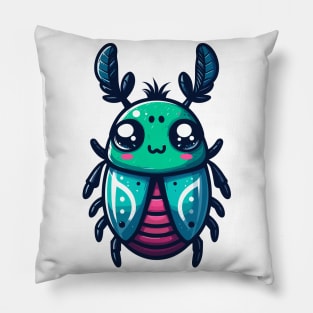 Jungle Explorer Beetle Pillow