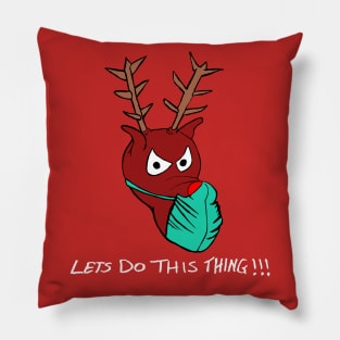 Christmas Reindeer Pillow