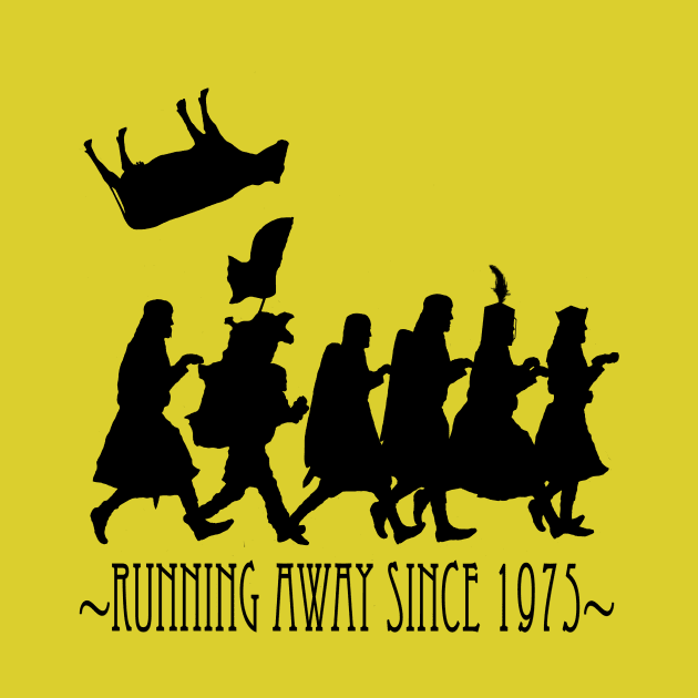 Running Away Since 1975 by GrinningMonkey