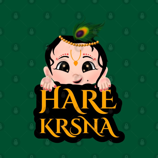 Iskcon - Krishna - hare krishna - Hindu gods - krsna by Saishaadesigns