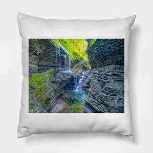 Rainbow Falls Pillow